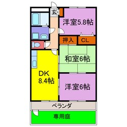 ハイツエトワールの物件間取画像